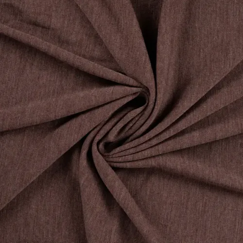 Merino Wool Jersey taupe meliert