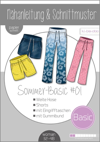 Sommer-Basic Hose Damen