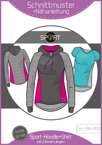 Sport-Hoodie Damen