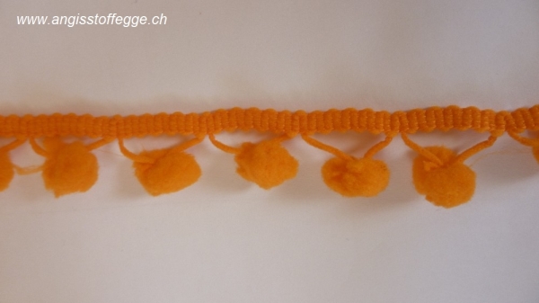 Pompons orange