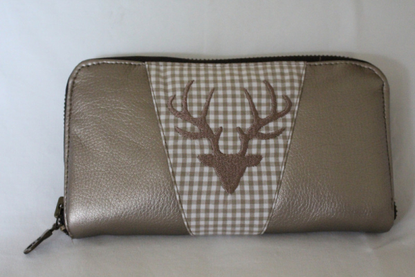 Kunstleder – Camouflage glatt