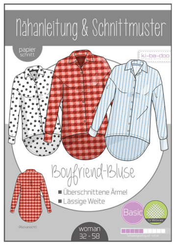 Boyfriend Bluse Die Boyfriend Bluse Gr. 32-58