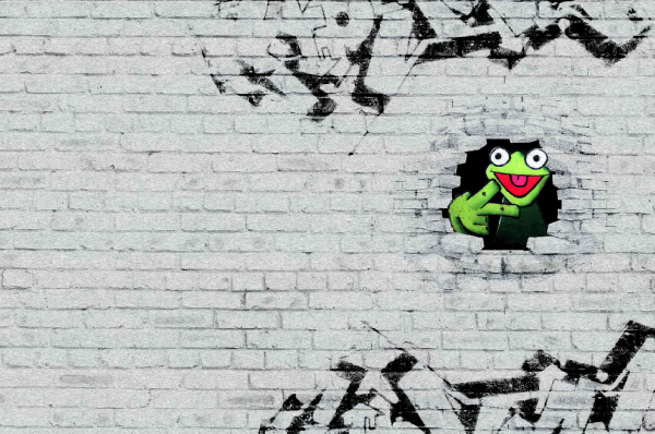 Kermit der Frosch Paneel