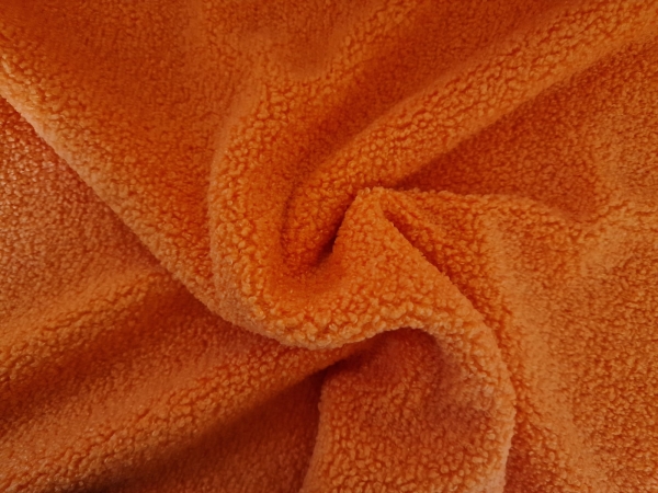 Teddy Plüsch Polyester orange