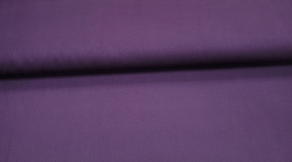 100% Canvas uni Farbe plum