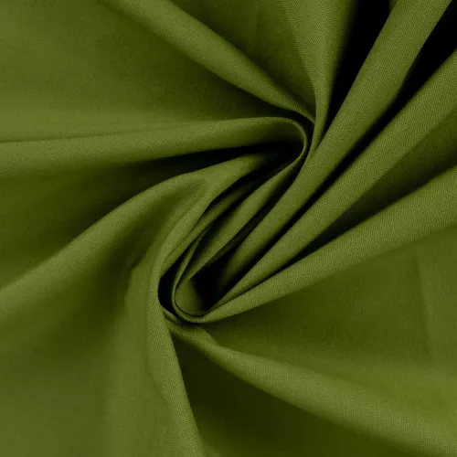 100% Canvas uni Farbe Emerald