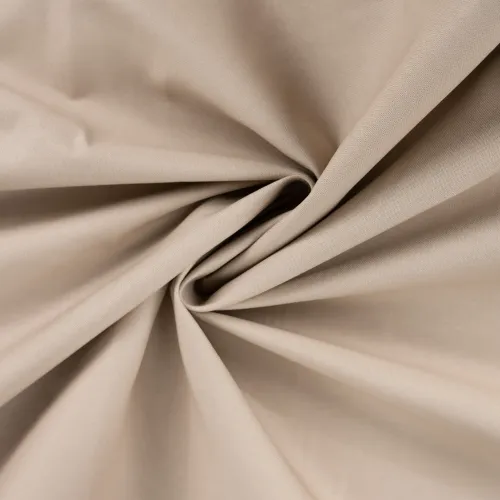 100% Canvas uni Farbe Champagne