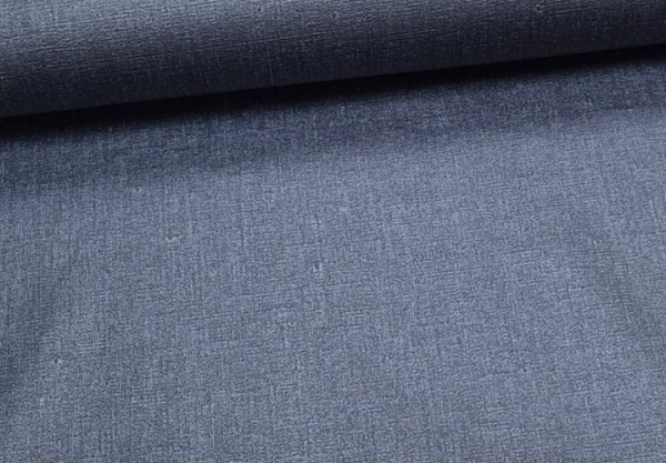 Wachstuch Leinen Uni navy