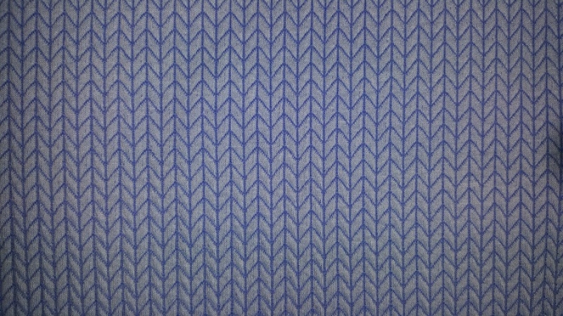 Albstoffe Bio Jacquard  - Glory lightning blue