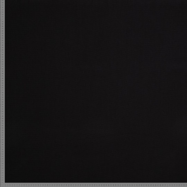 Woven viskose plain schwarz