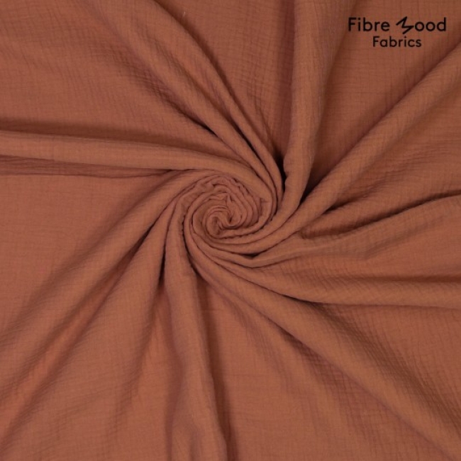 Fibre Mood Musselin 3 lagig -camel