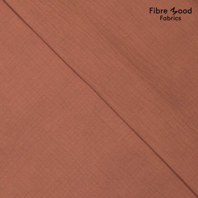 Fibre Mood Musselin 3 lagig -camel