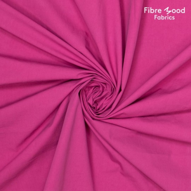 Fibre Mood - poplin Baumwolle stone washed pink