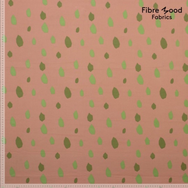 FIBRE MOOD woven co irregular geo rosa/grün