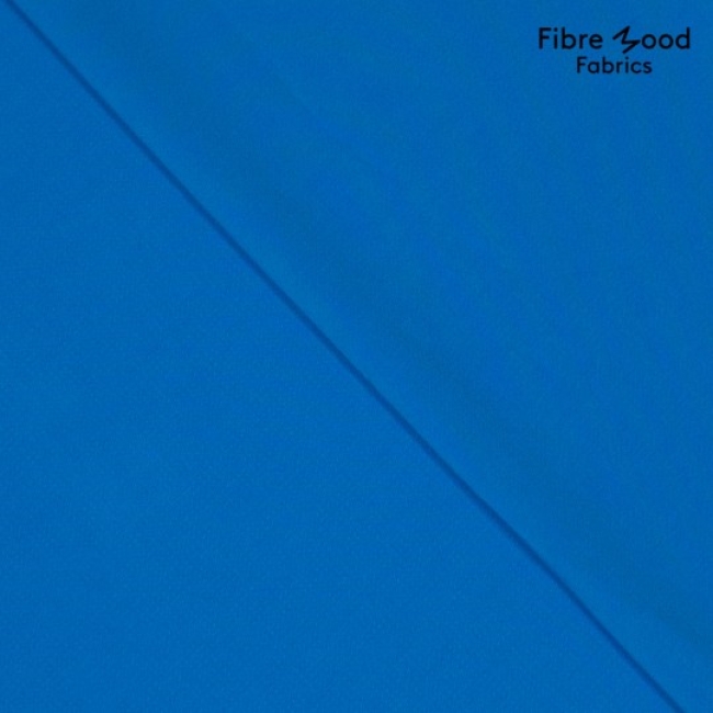 Fibre Mood - Viskose-Crepe leicht elastisch blau