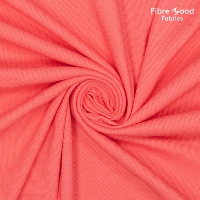 Fibre Mood Bündchen rib coral