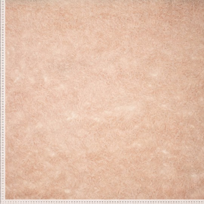 Federn Flauschstoff rosa