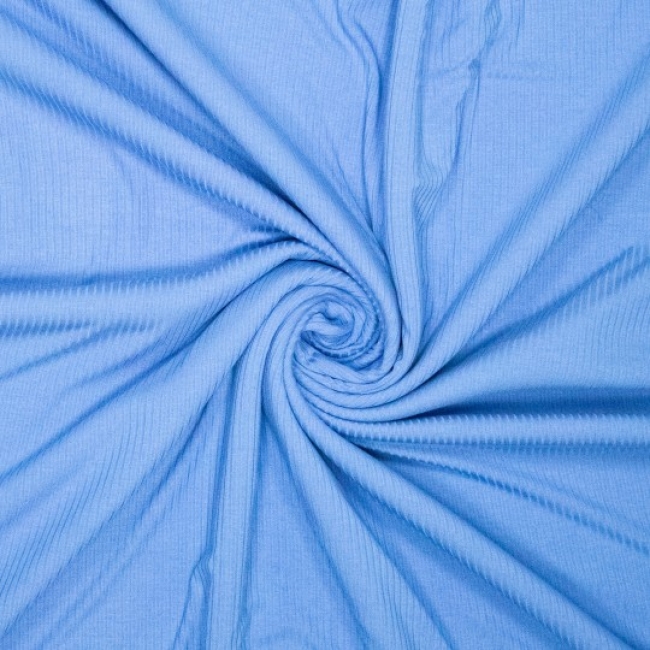 Fibre Mood - Knit bamboo/ea rib blau