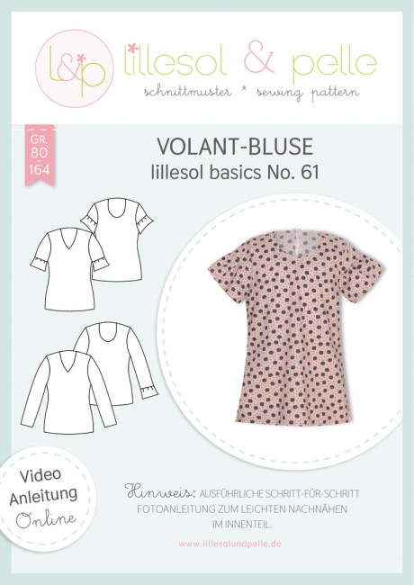 Volant-Bluse No.61