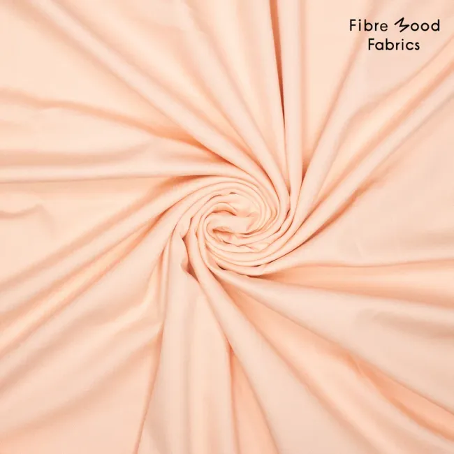 Fibre Mood - Gewebter Baumwolltwill peach