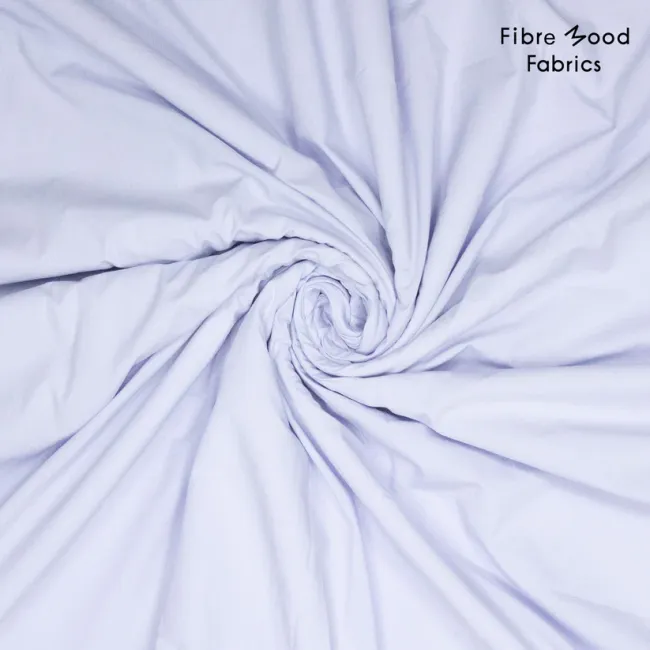 Fibre Mood - Gewebter Baumwollpopeline mit Paper-Touch lila pastell