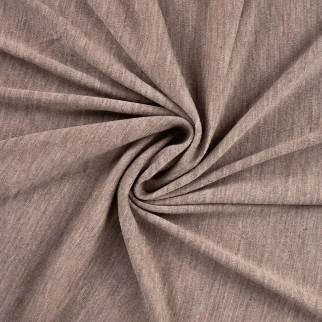 Merino Wool Jersey sand meliert