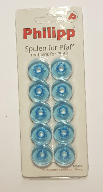 Philipp Spulen Für Pfaff Nähmaschinen - Metall, 10er Pack, Passend Für Viele Modelle (118, 260, 360, 800er Serie Usw.)