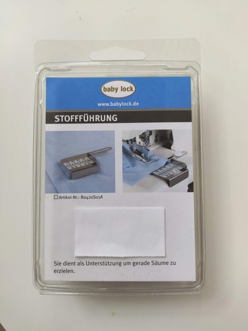 Babylock Stoffführung