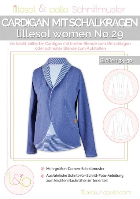 Cardigan mit Schalkragen No.29