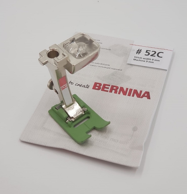 Bernina Zickzack-Nähfuss mit Gleitsohle 9mm Nr.52C