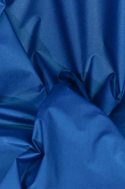 Wachstuch Uni blau
