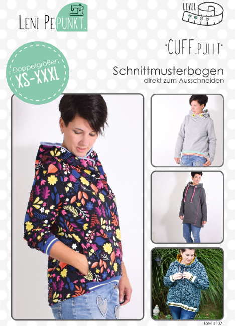 Leni Pepunkt Schnittmuster  CUFF.pulli