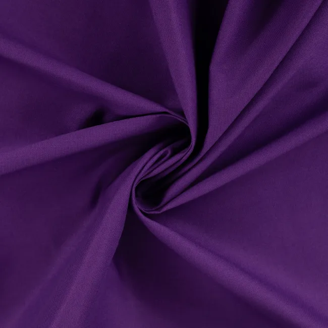 100% Canvas uni Farbe Purple