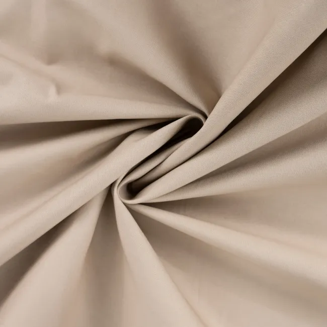100% Canvas uni Farbe Champagne