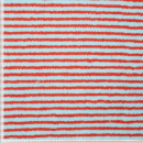 Knit pl teddy stripes- rot/blau