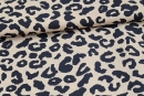 Viskose Leopard beige