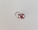 Schieber 4mm für Metallic Silber mit Ring
